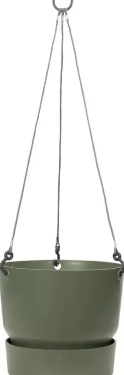 Elho Greenville Hangschaal kunststof 24 cm blad groen