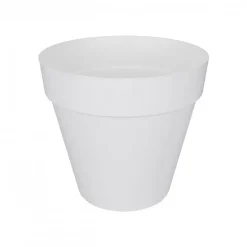 Elho loft urban bloempot rond 20 cm wit