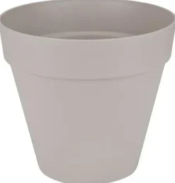 Elho loft urban bloempot rond 20 cm warm grey
