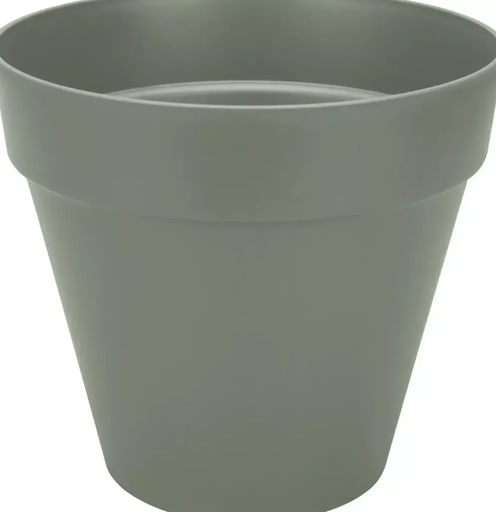 Elho loft urban rond wheels bloempot 50 cm Pistachegroen