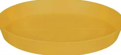 Elho loft urban schotel rond 17 cm oker