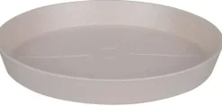 Elho loft urban schotel rond 14 cm warm grijs