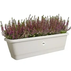 Elho Noa balkonbak L 65cm warm grijs