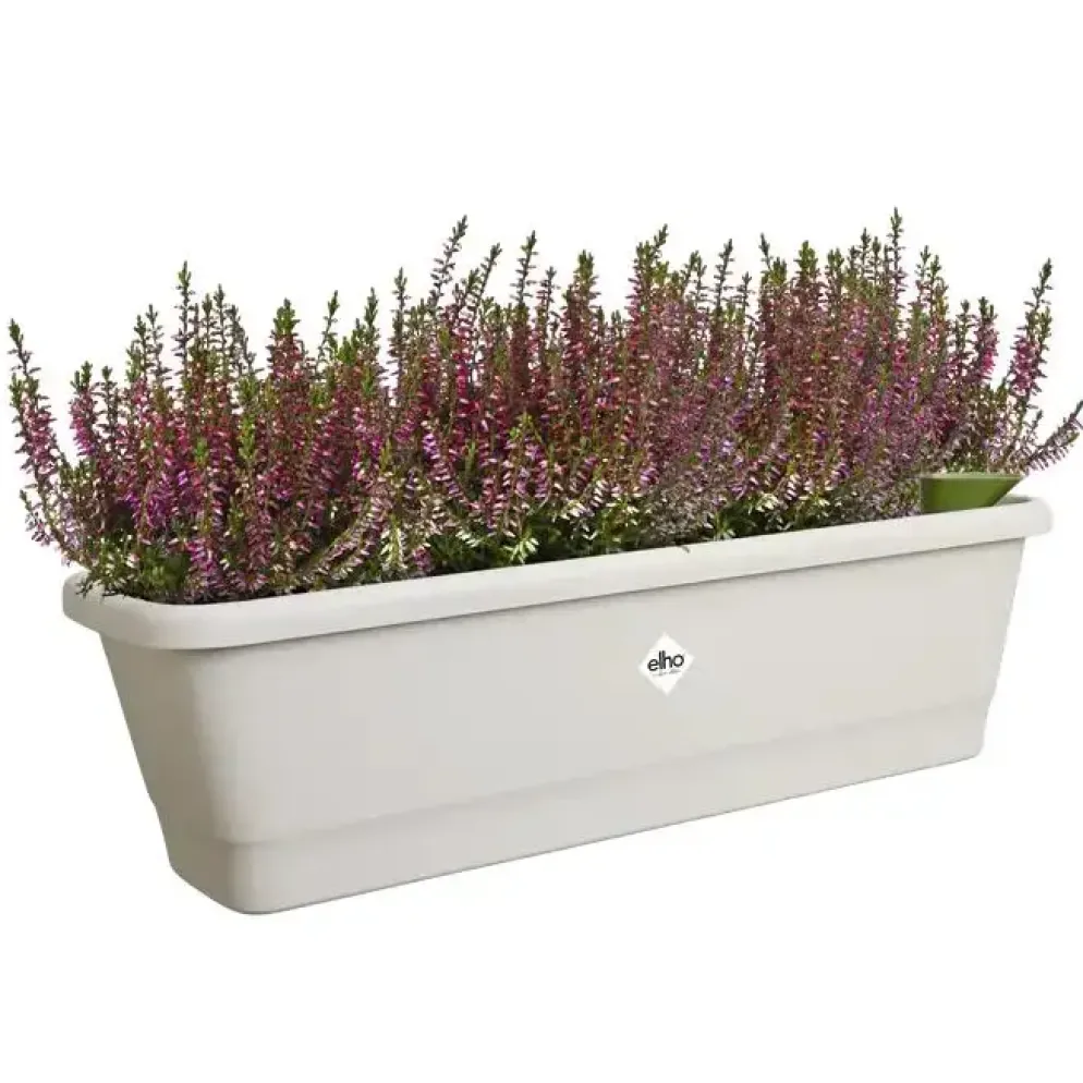 Elho Noa balkonbak L 65cm warm grijs