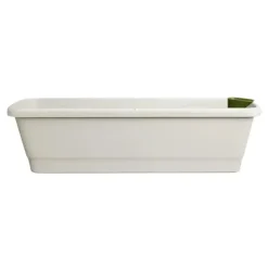 Elho Noa balkonbak L 65cm warm grijs