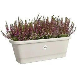 Elho Noa balkonbak M 52cm warm grijs