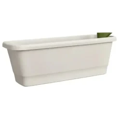 Elho Noa balkonbak M 52cm warm grijs