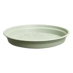 Elho schotel green basics 10cm steengroen