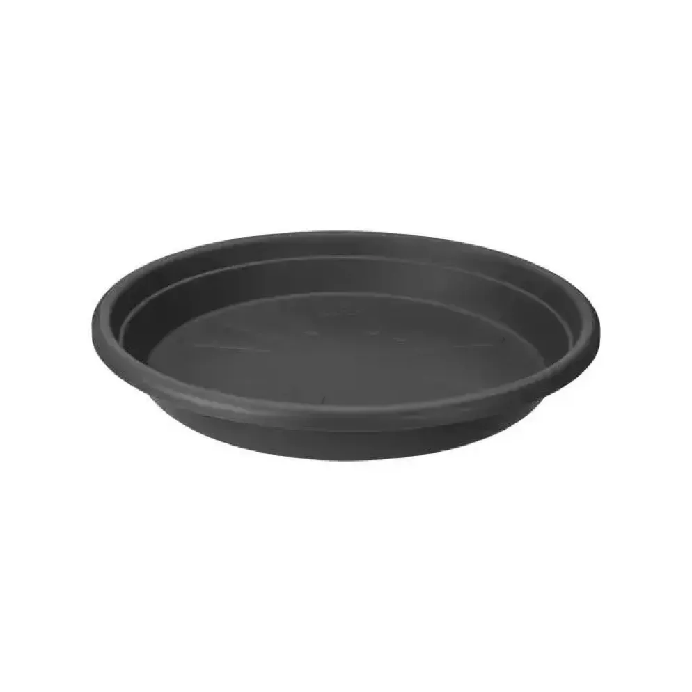 Elho universele schotel rond 25 cm antraciet