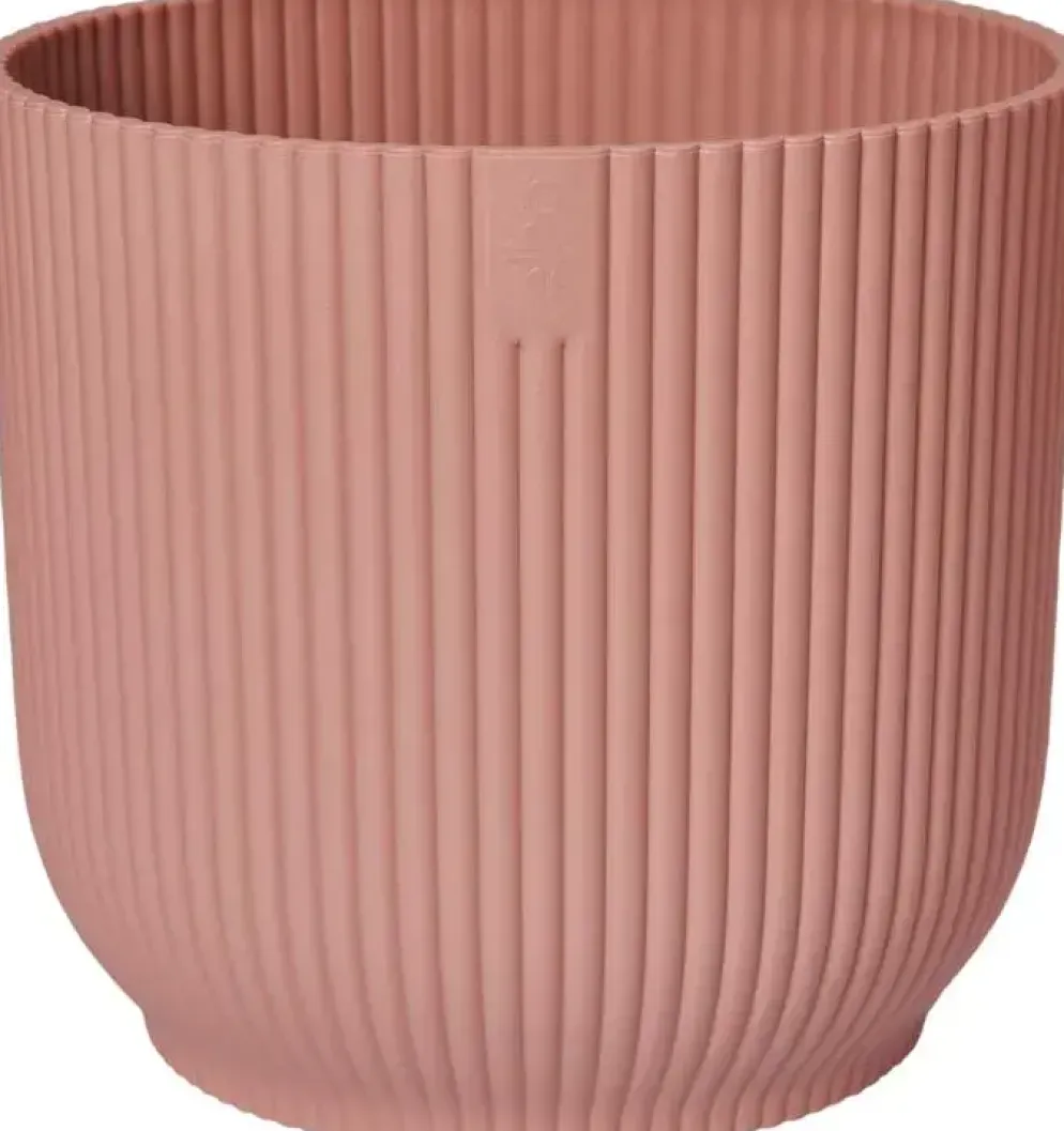 Elho vibes fold bloempot 16 cm delicaat roze
