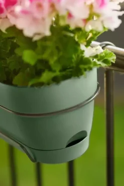 Elho Vibia Campana balkonbak 50 cm pistache groen