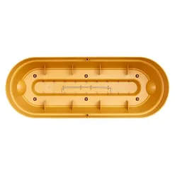Elho Vibia Campana balkonbak 50 cm honing geel