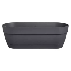 Elho Vibia Campana balkonbak 50 cm antraciet