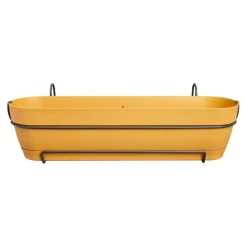 Elho Vibia Campana balkonbak Allin1 70 cm honing geel