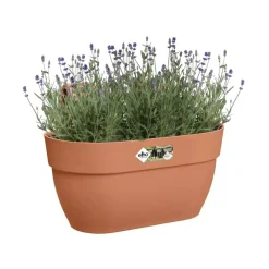 Elho Vibia Campana balkonbak easy hanger medium terra