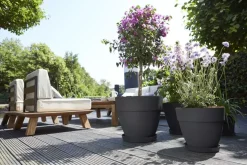 Elho Vibia Campana bloempot rond 35 cm antraciet