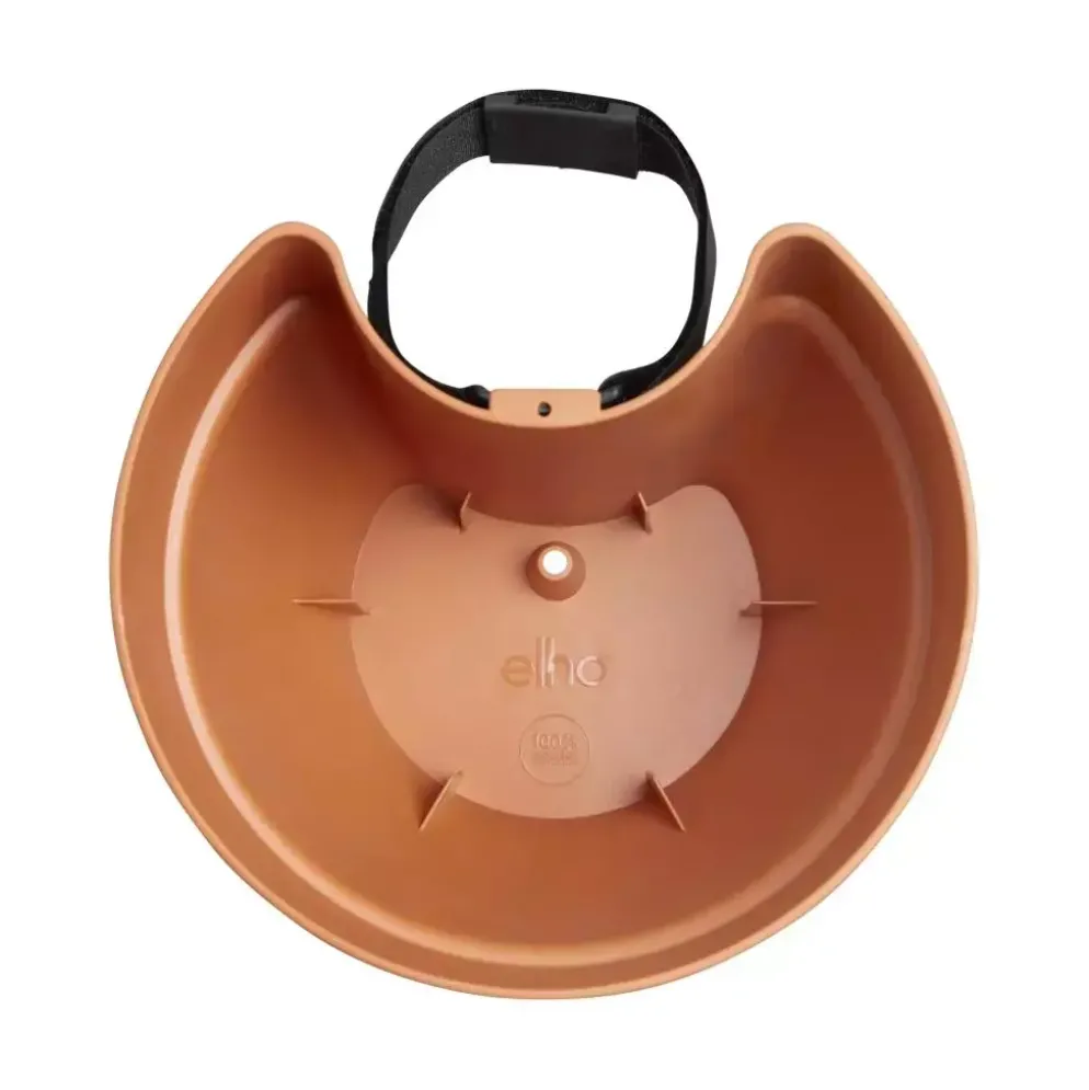 Elho Vibia Campana regenpijp bloempot 21x16cm terra