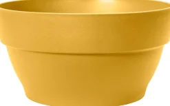 Elho Vibia Campana schaal rond 34 cm honinggeel