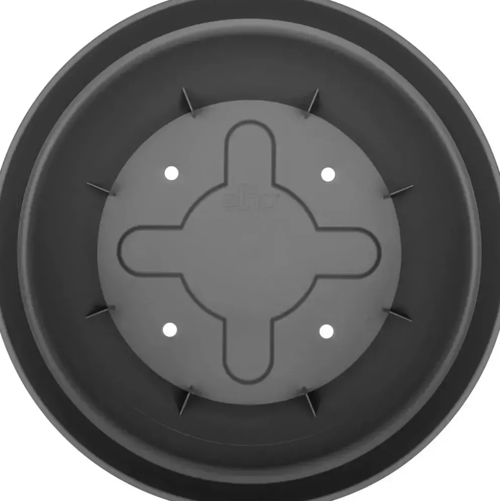 Elho Vibia Campana schaal rond 34 cm antraciet