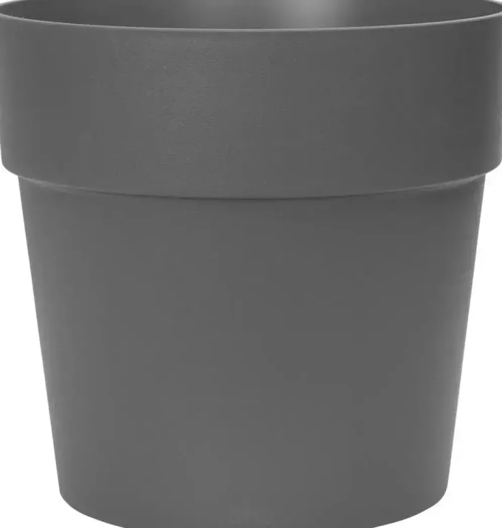Elho Vibia Campana straight bloempot rond 30 cm antraciet