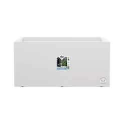 Elho Vivo Next plantenbak met wielen 80cm wit