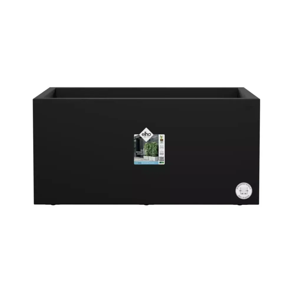Elho vivo next plantenbak met wielen 60cm living black