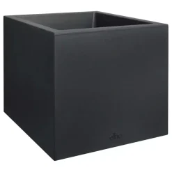 Elho Vivo next vierkant plantenbak met wielen 30cm living black