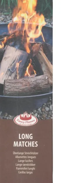 Esschert Design Fancy Flames Lange lucifers in display 36 Piece Doos