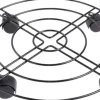 Esschert Design Plantentrolley Esschert's Garden Antraciet – Ø38,2 x H6,7 cm