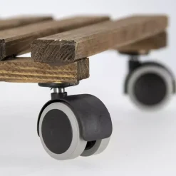 Esschert Design trolley bruin vierkant indoor