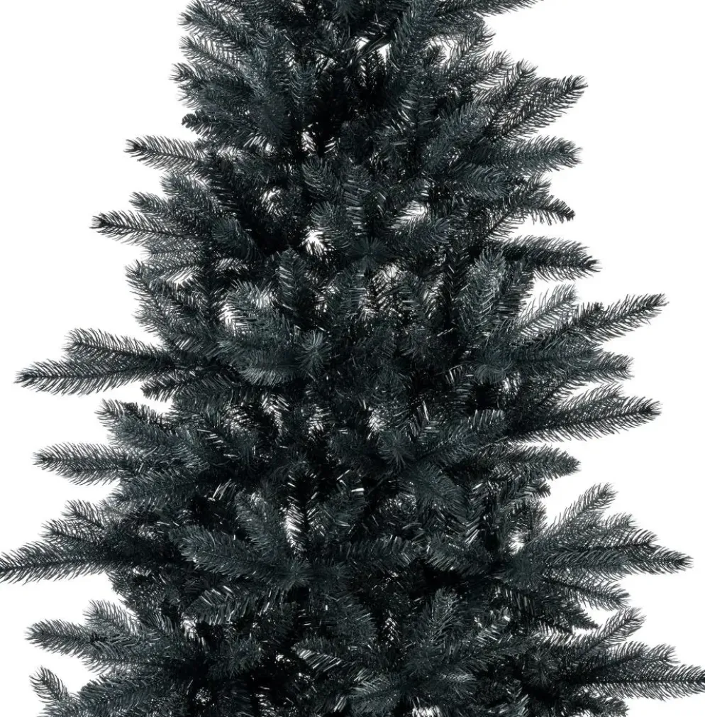 Everlands Berlin fir kunstkerstboom zwart 210cm