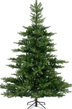 Everlands Grandis fir kunstkerstboom groen 210cm