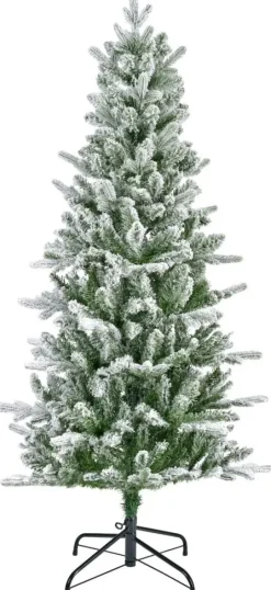 Everlands Killington fir kunstkerstboom besneeuwd groen 150cm