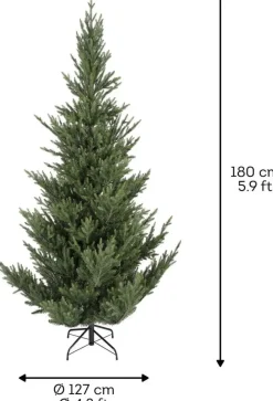 Everlands Norway spruce kunstkerstboom groen 180cm