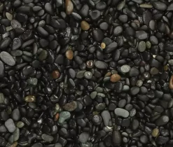 Excluton BigBag 1000kg Beach Pebbles Black 8-16 mm