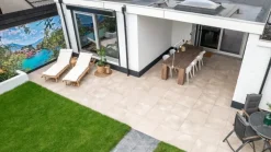 Excluton Kera Twice 60x60x4,8 cm Fiammato Taupe Decor