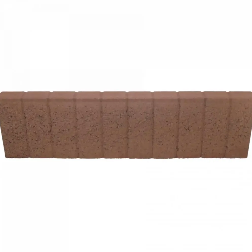 Excluton Quadrobandpalissade 8x25x100 cm Bruin