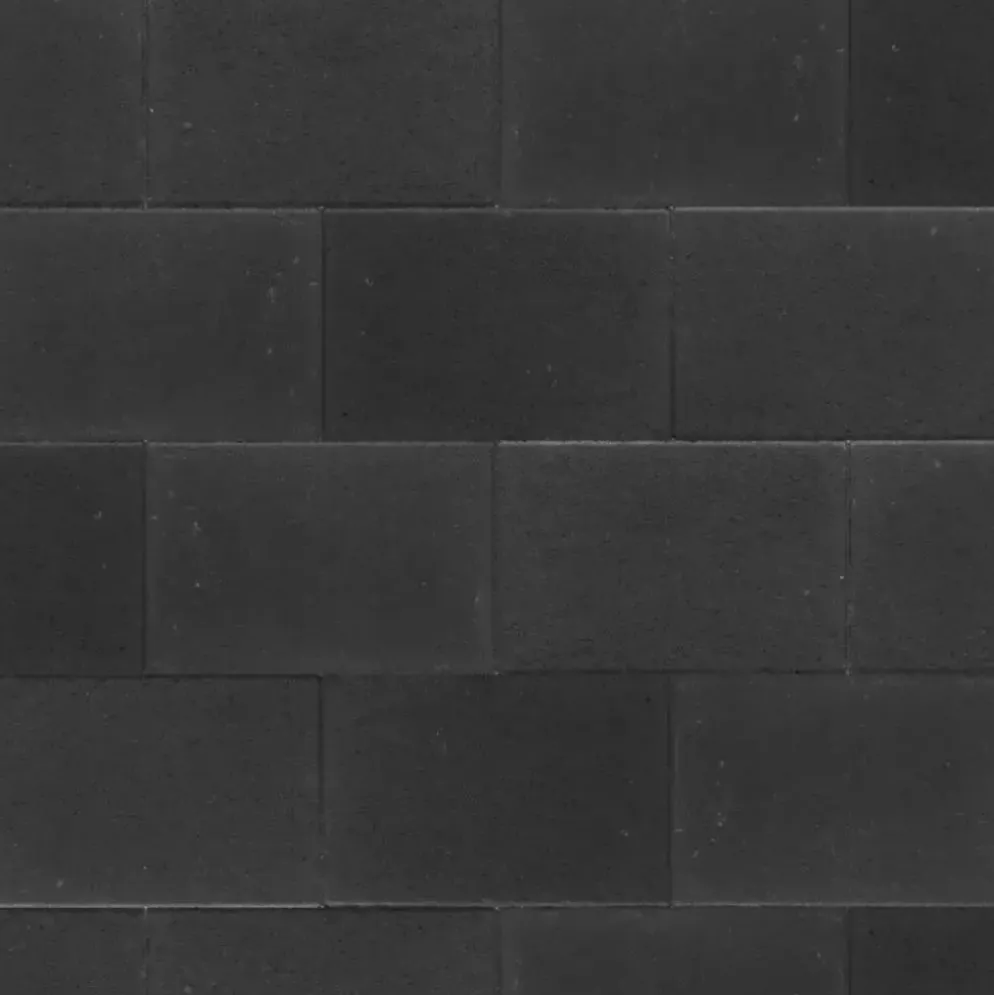 Excluton Terras+ Steen 20x30x4 cm Nero