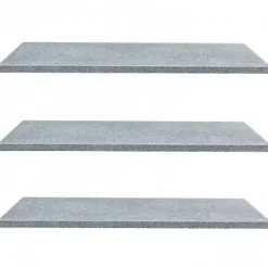 Excluton Vijverrand 100x15x3 cm dark grey (6 zijdes verzoet, 8 facetranden)