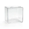 Fauna vogelbadhuisje plastic 13x13.5x11cm transparant