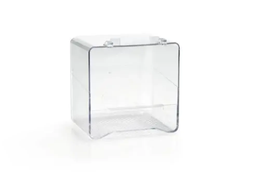 Fauna vogelbadhuisje plastic 13x13.5x11cm transparant