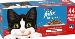 FELIX Original Countryside Selectie in Gelei kattenvoer 44x85g
