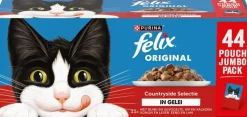 FELIX Original Countryside Selectie in Gelei kattenvoer 44x85g