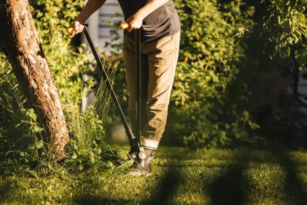 Fiskars GS53 Gras- en Heggenschaar – 90 cm | Voor strak snoeiwerk zonder bukken
