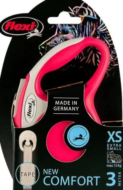 flexi rollijn NEW COMFORT tape XS rose, 3 meter.
