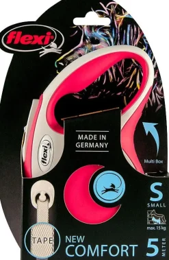 flexi rollijn NEW COMFORT tape XS rose, 3 meter.