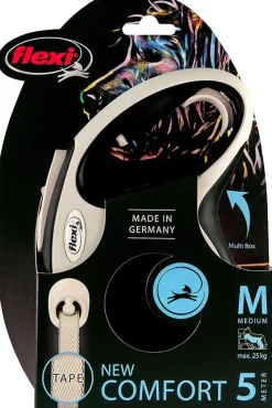 flexi rollijn NEW COMFORT tape XS rose, 3 meter.
