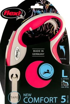 flexi rollijn NEW COMFORT tape XS rose, 3 meter.