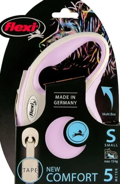 flexi rollijn NEW COMFORT tape XS rose, 3 meter.