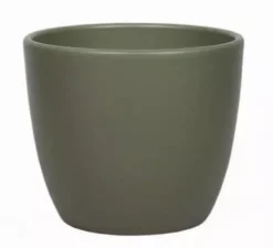 Floran bloempot boule 17,5x15 cm legergroen mat